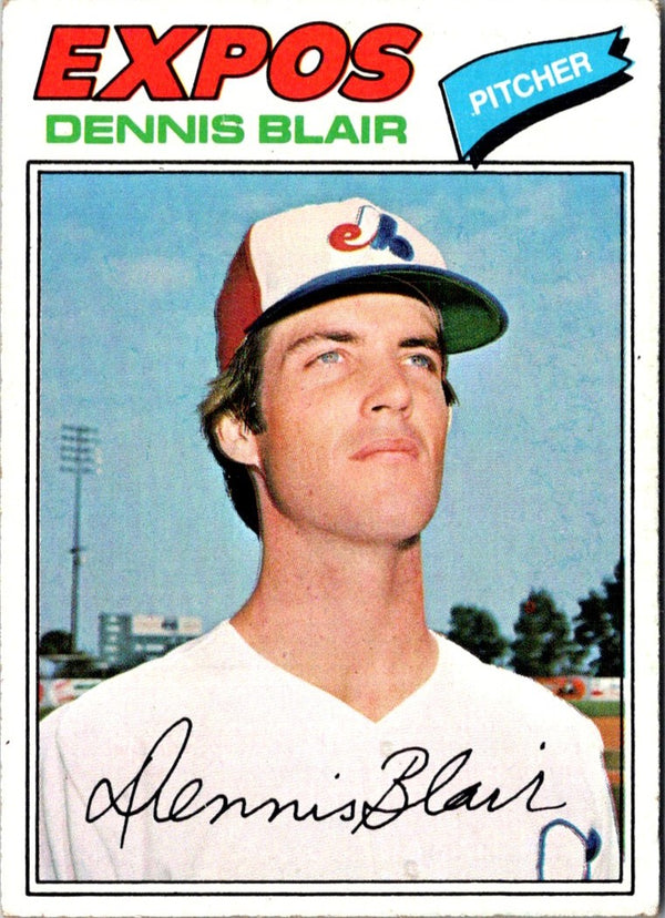 1977 Topps Dennis Blair #593