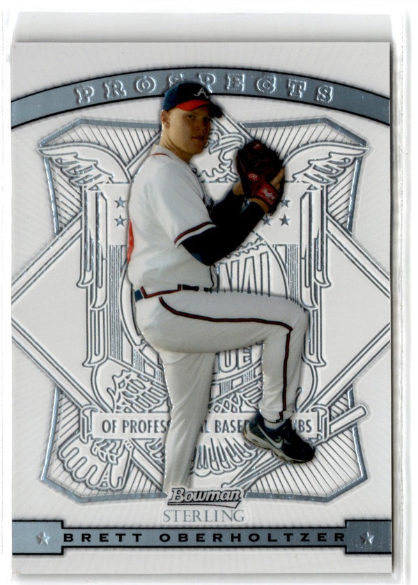 2009 Bowman Sterling Prospects Refractors Brett Oberholtzer #BSP-BO 164/199