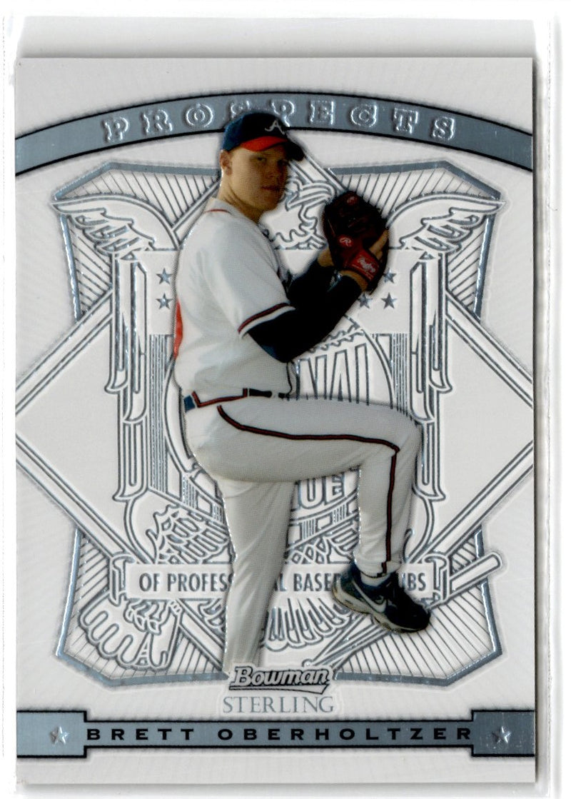 2009 Bowman Sterling Prospects Refractors Brett Oberholtzer