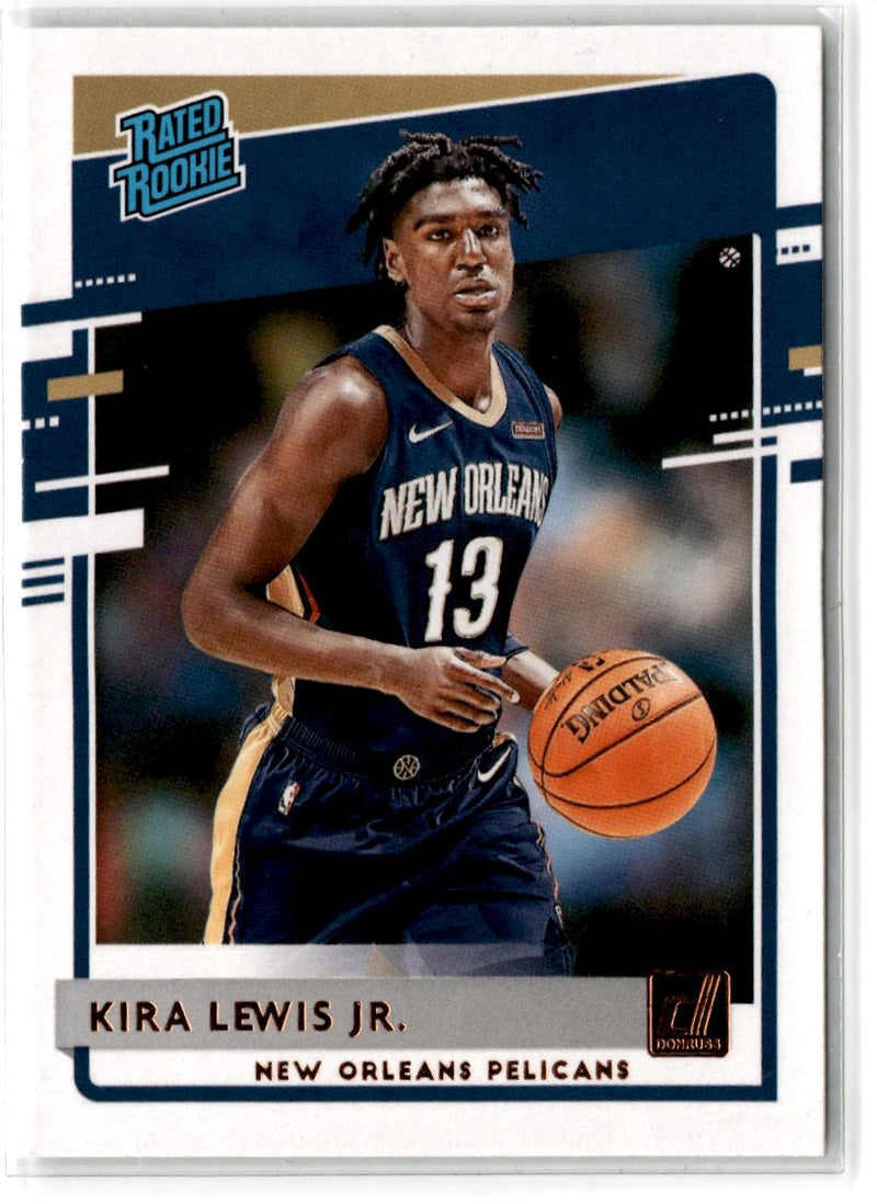 2020 Donruss Rated Rookies Kira Lewis Jr.