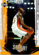 2005 Upper Deck Slam Jason Richardson