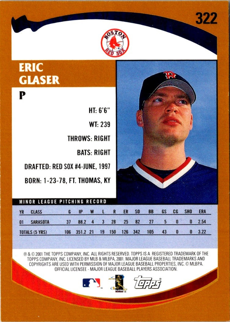 2002 Topps Eric Glaser