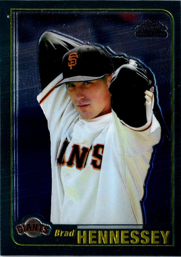 2001 Topps Traded & Rookies Brad Hennessey #T256 Rookie