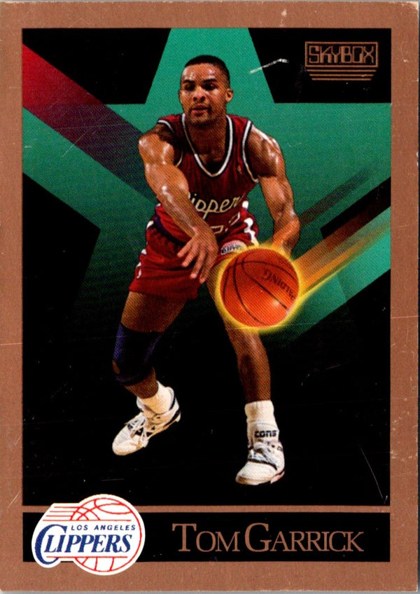 1990 SkyBox Tom Garrick #126