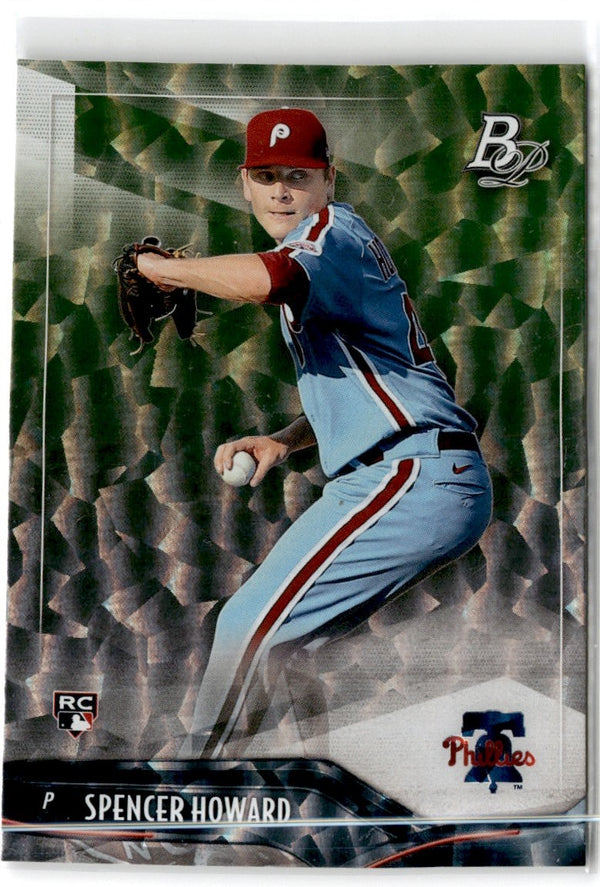 2021 Bowman Platinum Spencer Howard #96 Rookie