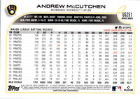2022 Topps Update Andrew McCutchen #US251
