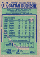1990 Topps Gaetan Duchesne #319