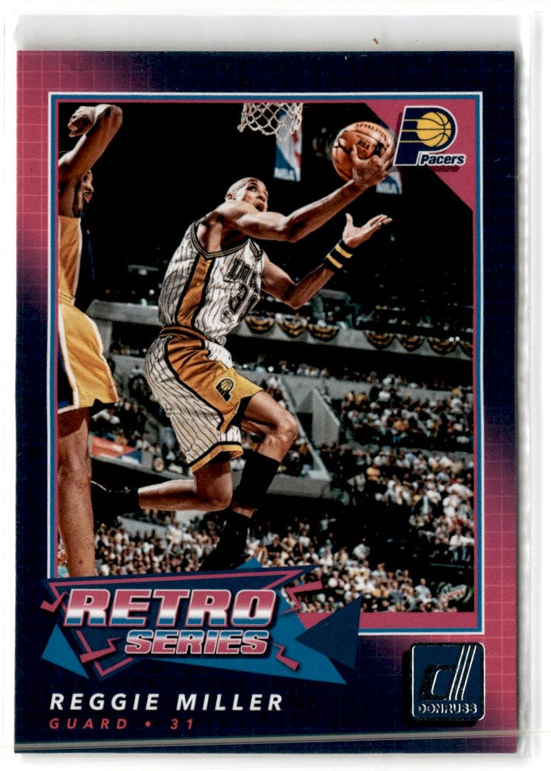 2017 Donruss Retro Series Reggie Miller