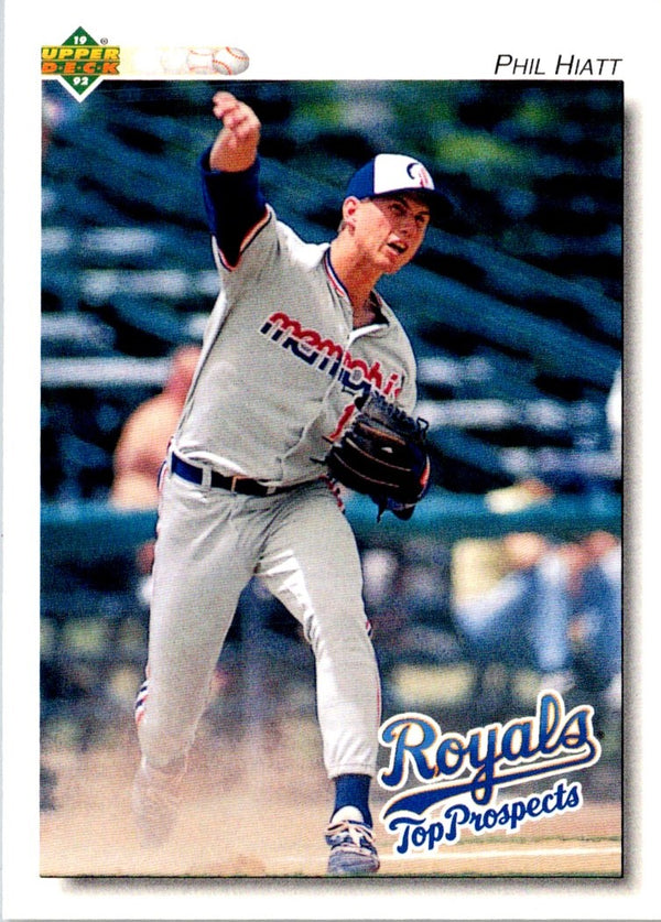 1992 Upper Deck Minors Phil Hiatt #176