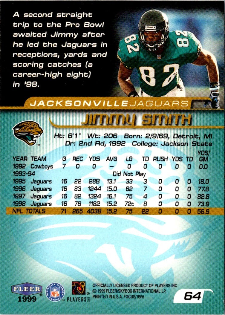 1999 Fleer Focus Jimmy Smith