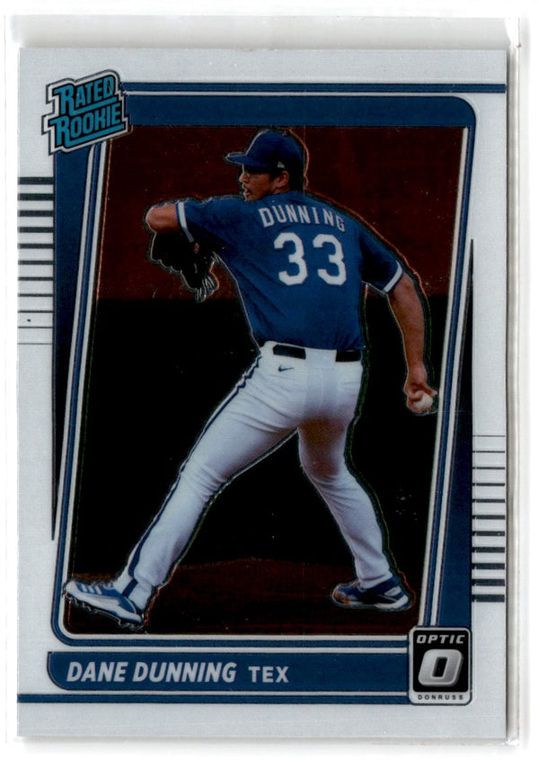 2021 Donruss Optic Dane Dunning #75 Rookie