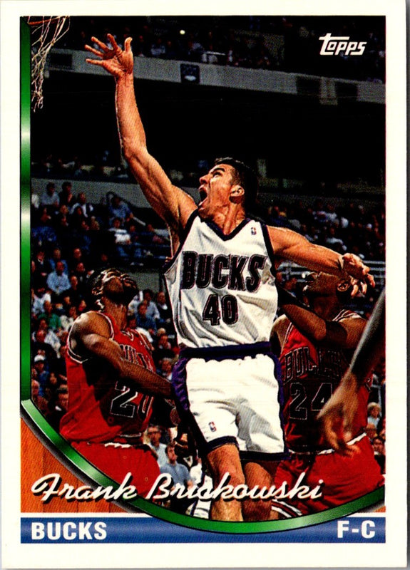 1993 Topps Gold Frank Brickowski #347