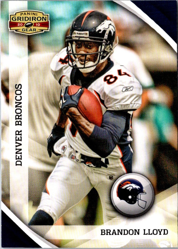 2010 Panini Gridiron Gear Brandon Lloyd #42