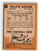 1967 Topps Ralph Baker