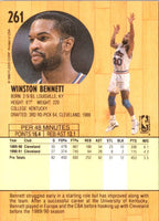 1991 Fleer Winston Bennett #261