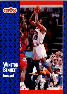 1991 Fleer Winston Bennett #261