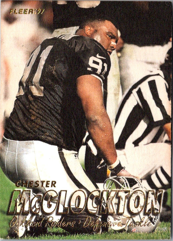 1997 Fleer Chester McGlockton #168