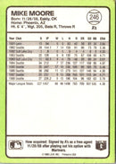 1989 Donruss Baseball's Best Mike Moore