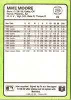 1989 Donruss Baseball's Best Mike Moore #246