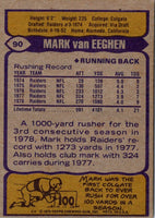 1979 Topps Mark Van Eeghen #90