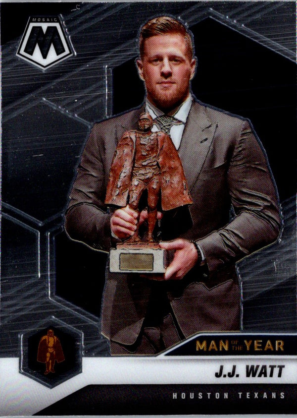 2021 Panini Mosaic J.J. Watt #272