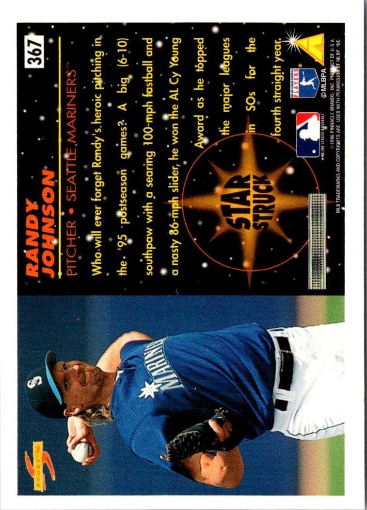1996 Score Randy Johnson