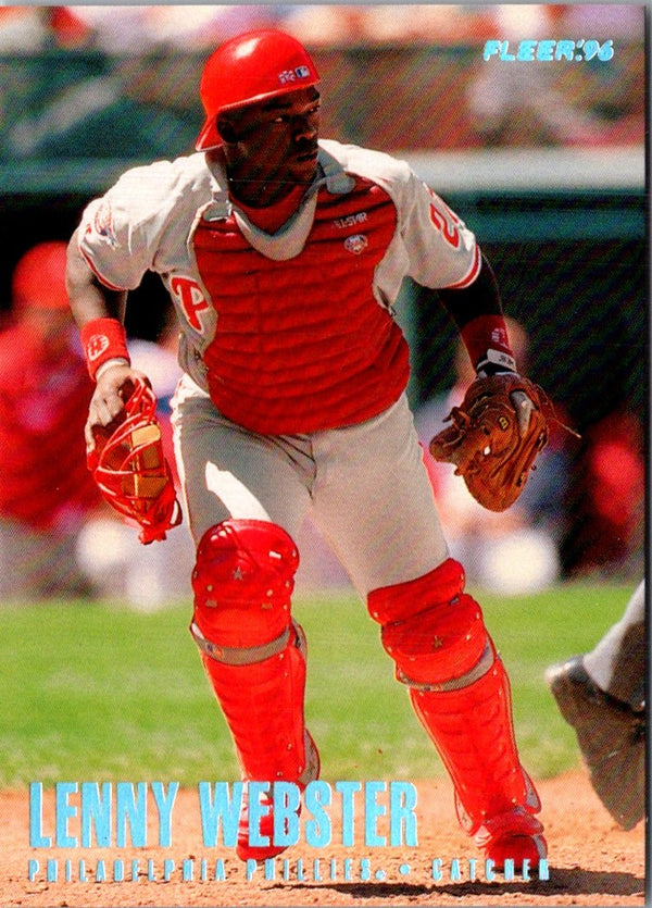 1996 Fleer Lenny Webster #511