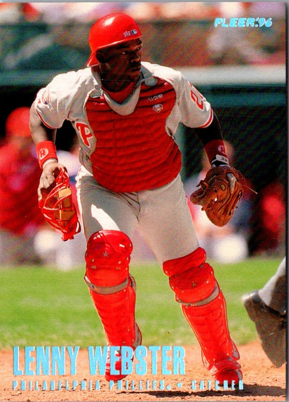 1996 Fleer Lenny Webster #511