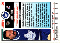 1992 Score Grant Fuhr #20