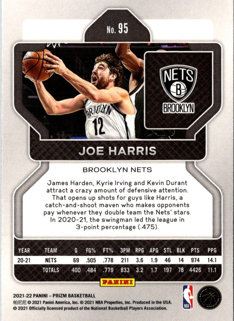 2021 Panini Prizm Blue Joe Harris