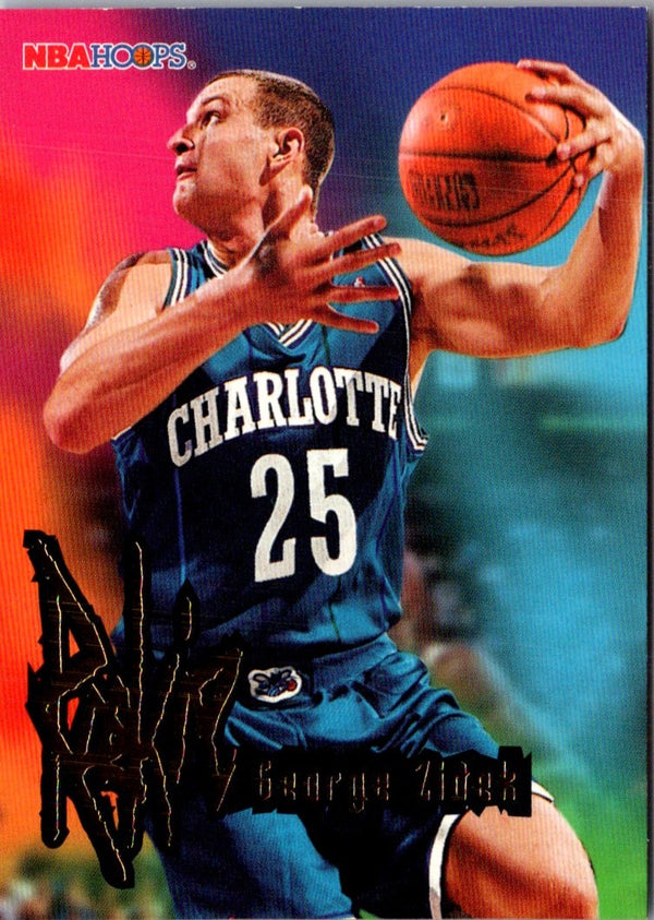 1995 Hoops George Zidek #254 Rookie