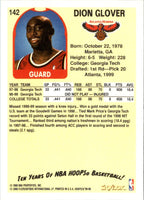 1999 Hoops Decade Dion Glover #142 Rookie