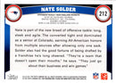 2011 Topps Nate Solder