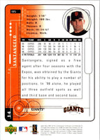 1999 Upper Deck MVP F.P. Santangelo #185