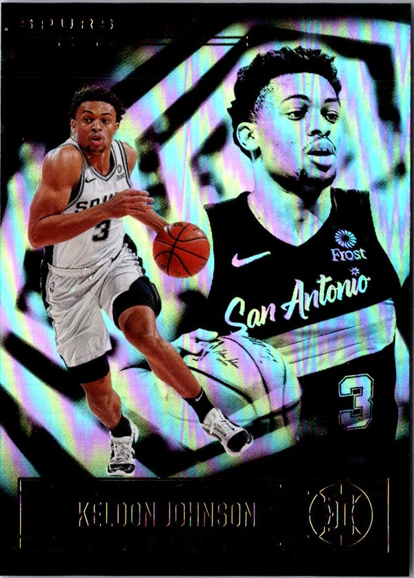 2020 Panini Illusions Keldon Johnson #6