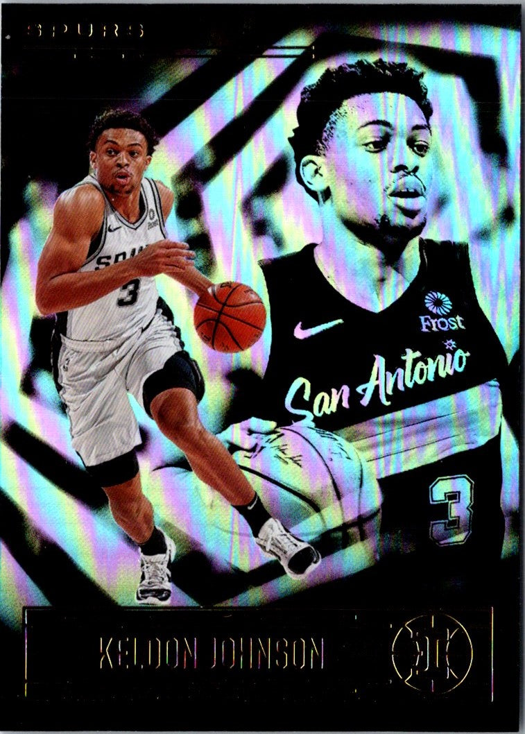 2020 Panini Illusions Keldon Johnson