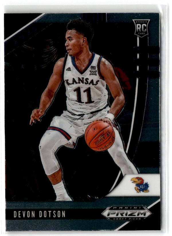 2020 Panini Prizm Draft Picks Collegiate Devon Dotson #72