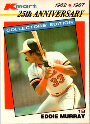 1987 Topps Kmart 25th Anniversary Eddie Murray #30