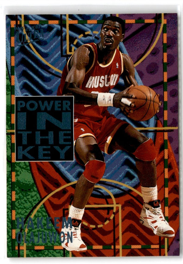 1995 Fleer Tower of Power Hakeem Olajuwon #5