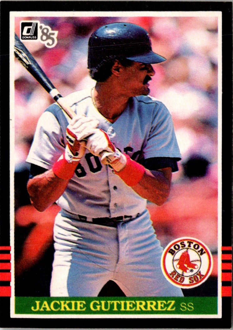 1985 Donruss Jackie Gutierrez