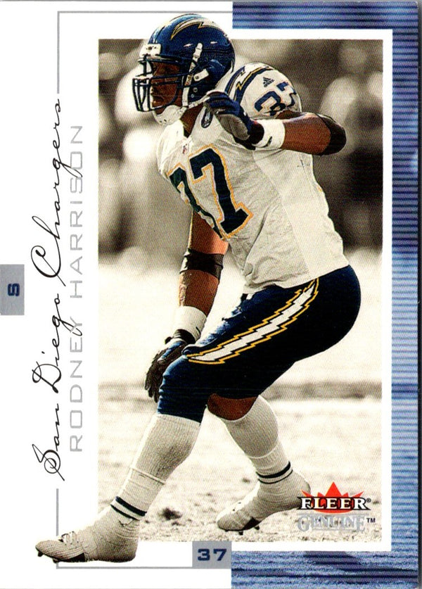 2001 Fleer Genuine Rodney Harrison #31