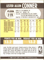 1990 Fleer Lester Conner #119