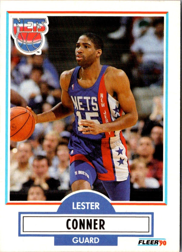 1990 Fleer Lester Conner #119