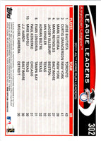 2012 Topps Red Jose Bautista/Curtis Granderson/Mark Teixeira #302