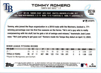 2022 Topps Chrome Update Tommy Romero #USC104 Rookie