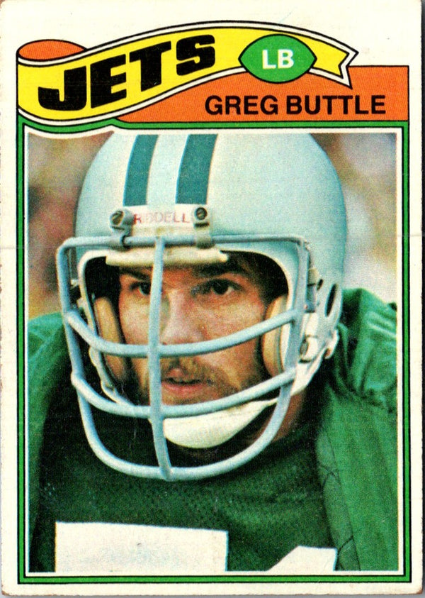 1977 Topps Greg Buttle #186 Rookie