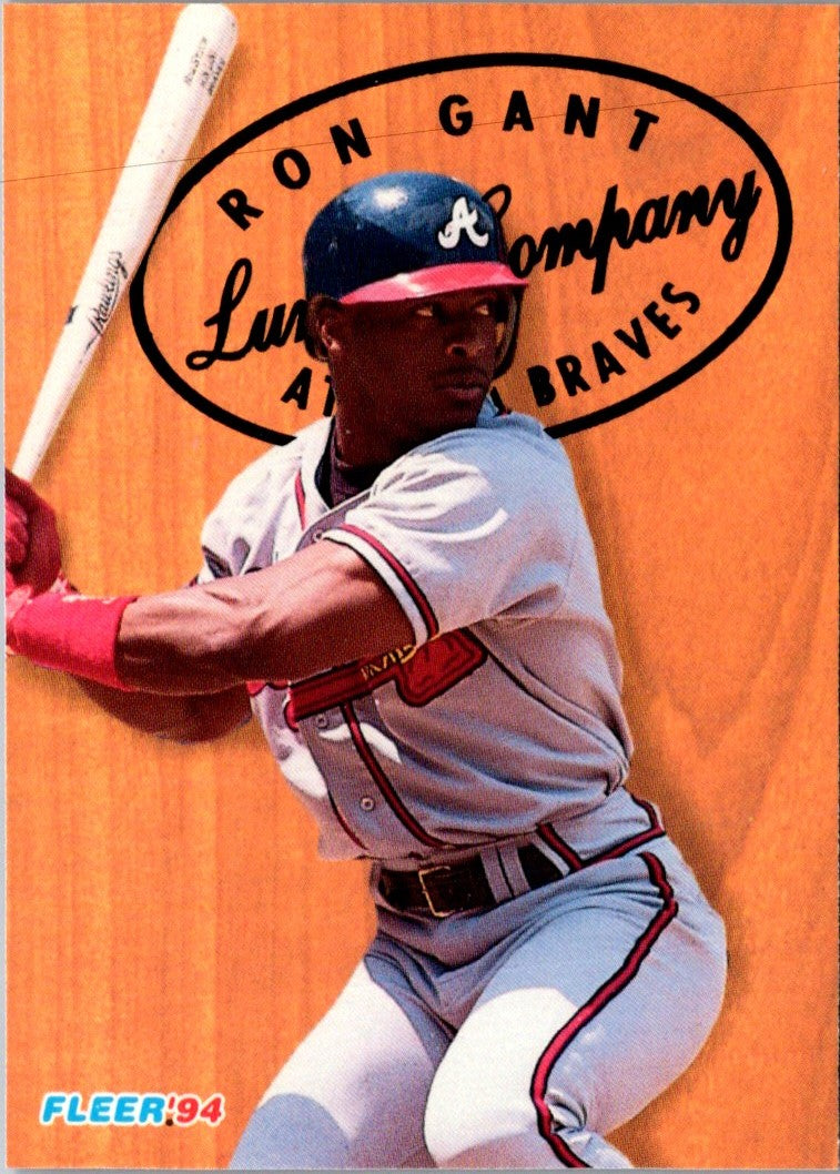 1993 Fleer Ron Gant