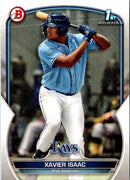 2023 Bowman Prospects Xavier Isaac