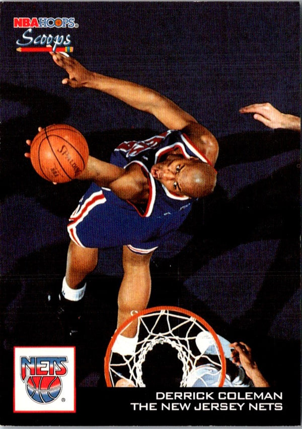 1993 Hoops Scoops Derrick Coleman #HS17