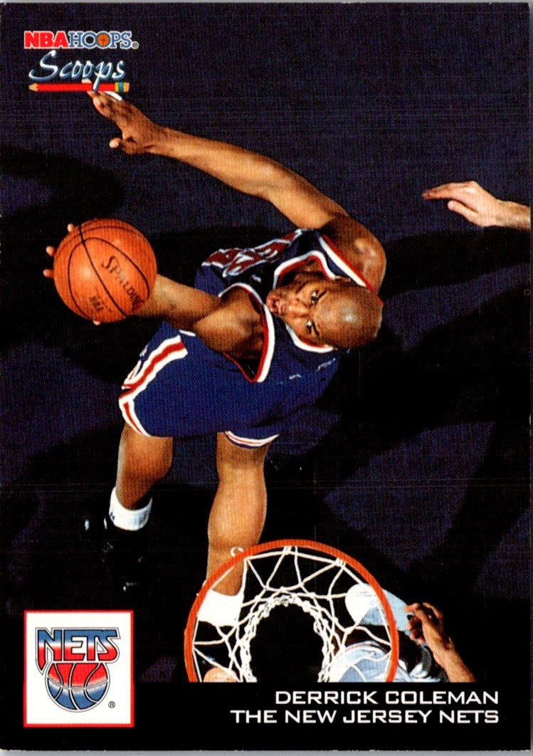 1993 Hoops Scoops Derrick Coleman